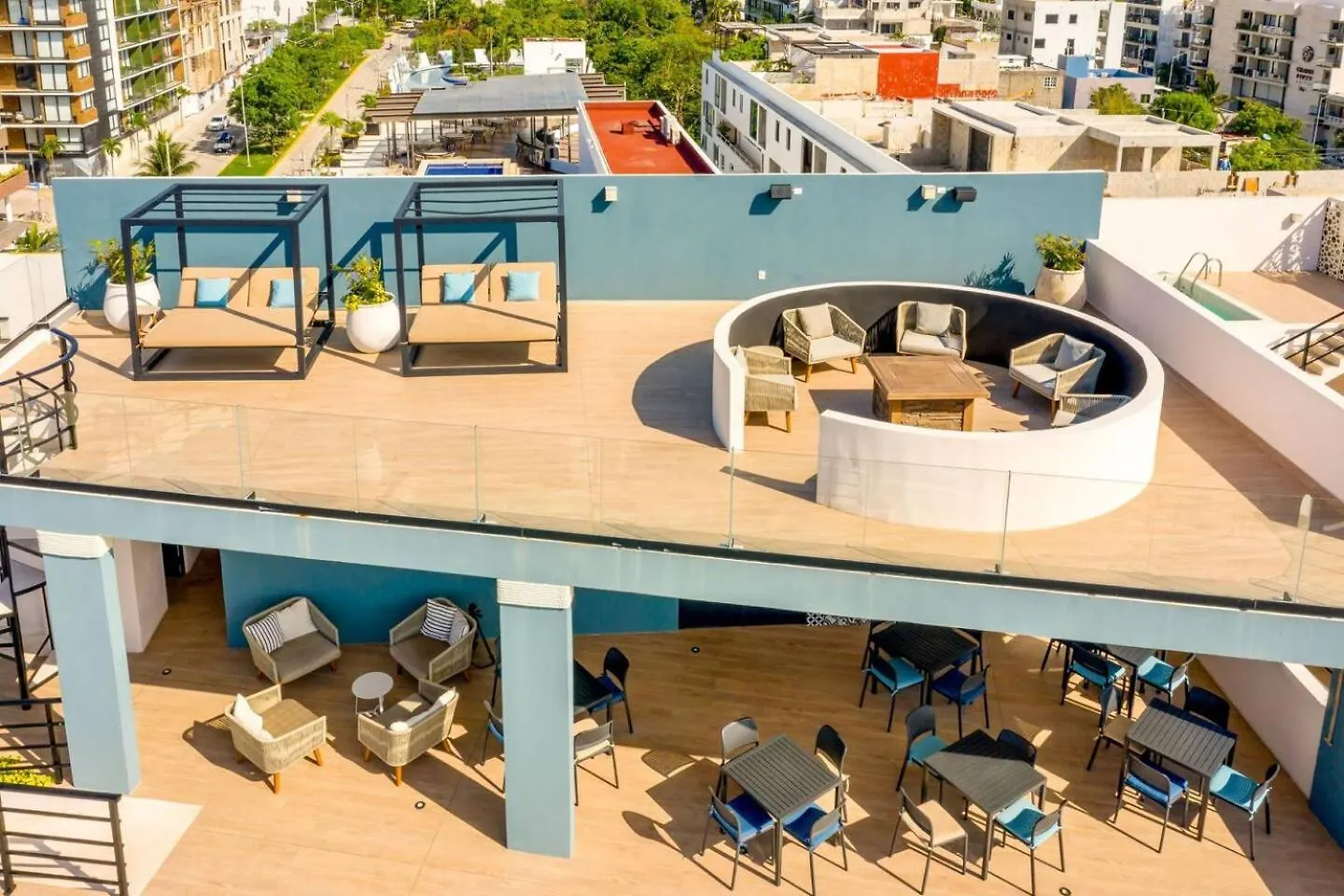 Alberca Privada Para 16 Playa del Carmen Mexiko